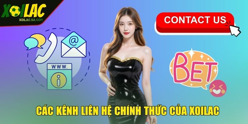 Liên Hệ - Hỗ Trợ Nhanh Chóng Khi Có Bất Kỳ Thắc Mắc 1 Các kênh liên hệ chính thức của XOILAC